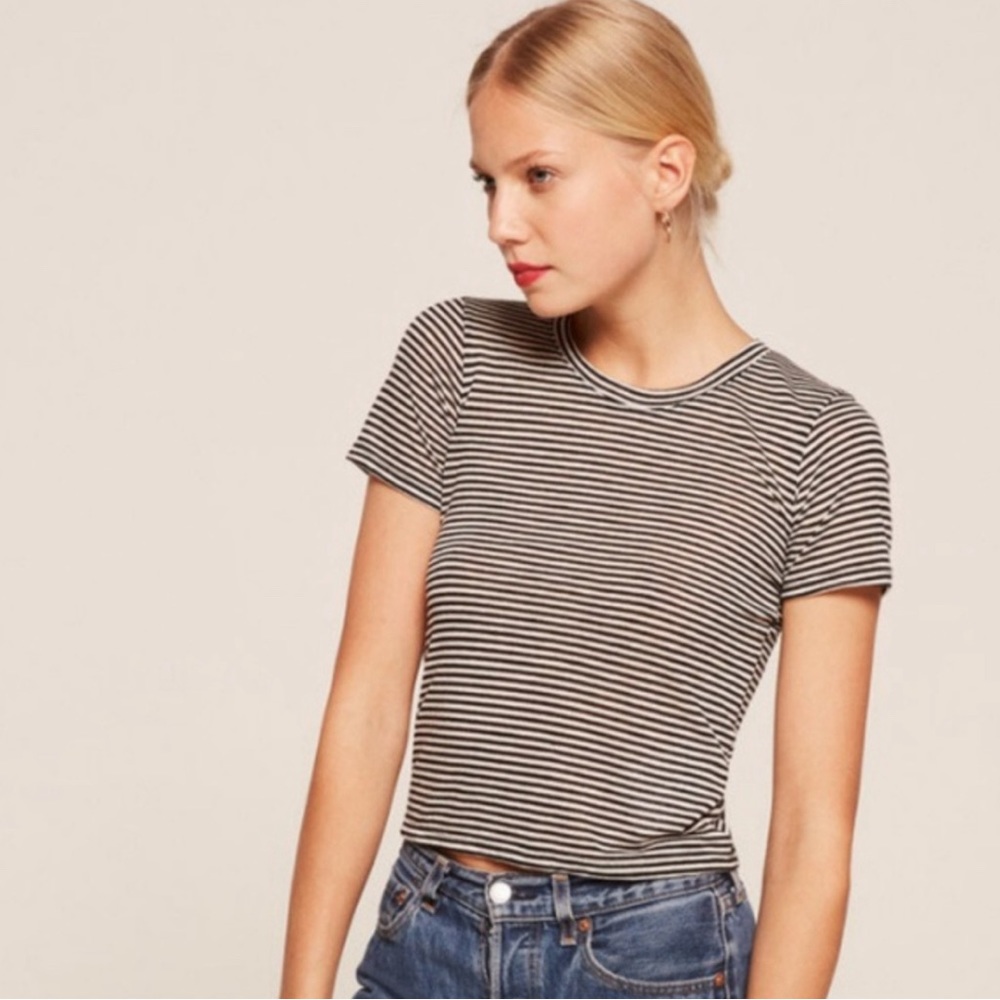 Reformation Striped T-Shirt